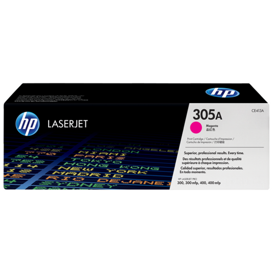 Toner HP 305A Colores Cian / Magenta / Amarillo