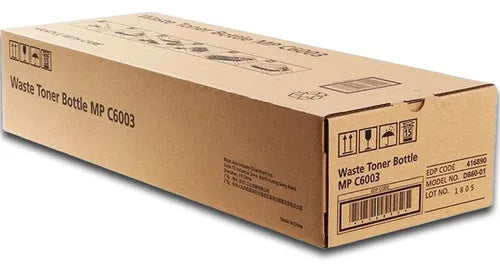 Botella de toner residual mp c6003