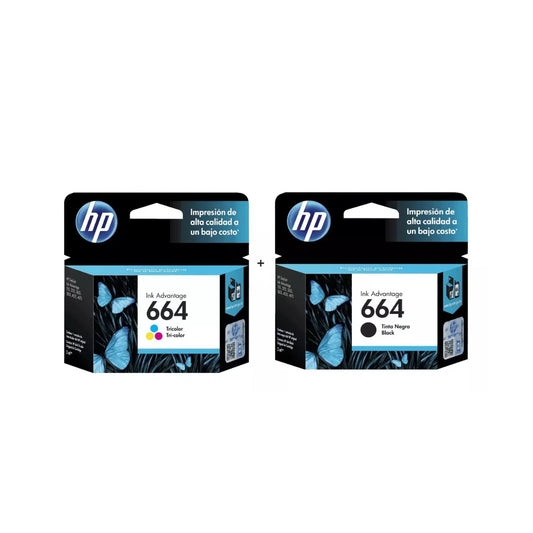 Pack tintas 664 HP