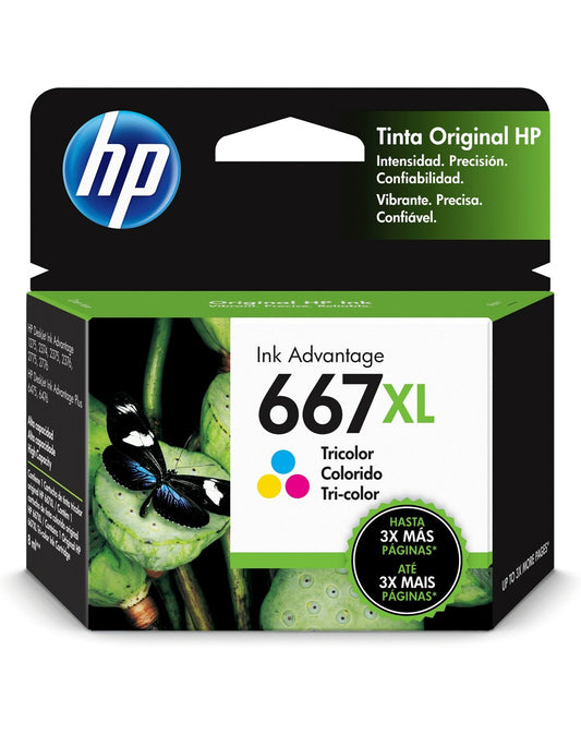 cartucho HP 667XL Tricolor 3YM80AL