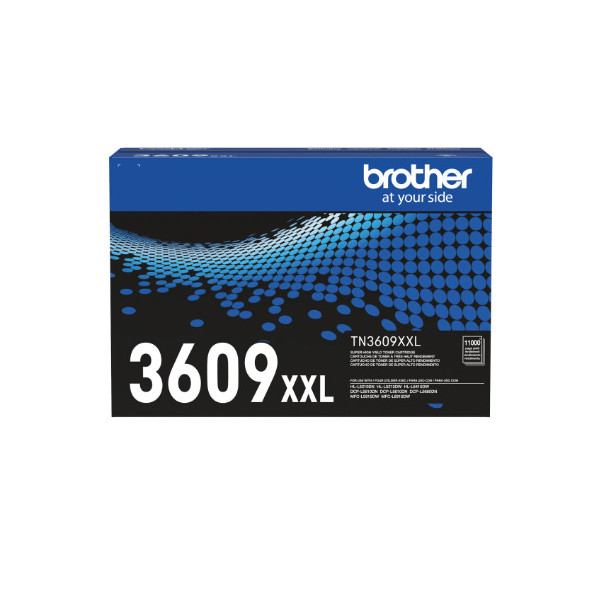 Toner Brother Tn 3609xxl 11.000 Paginas Negro