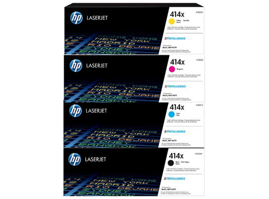 Pack toner HP 414x / 4 Colores